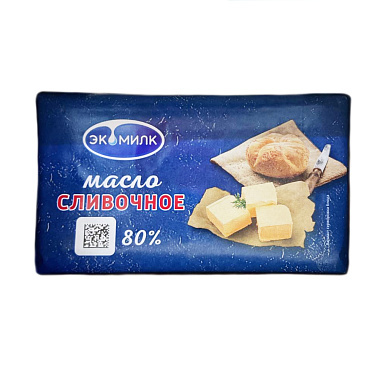 БЗМЖ Масло сливочное Экомилк 80% 380г высший сорт