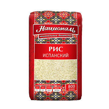 Крупа Рис Испанский Националь 800г