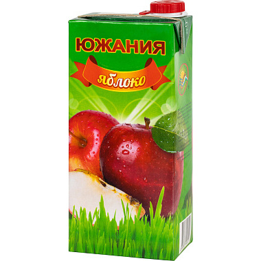 Сок Южания Яблоко ГОСТ 1л