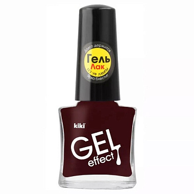 Лак для ногтей Kiki Gel Effect 6мл тон 014 фиолетовый