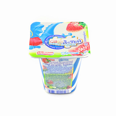 БЗМЖ Йогуртный продукт Эрмик 2,5% 100г фруктовый кальций клубника