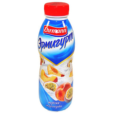 БЗМЖ Йогуртный продукт Эрмигурт 1,2% 420г персик-маракуйя