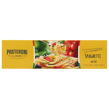 Спагетти Пастерони  №114 450г высший сорт группа А