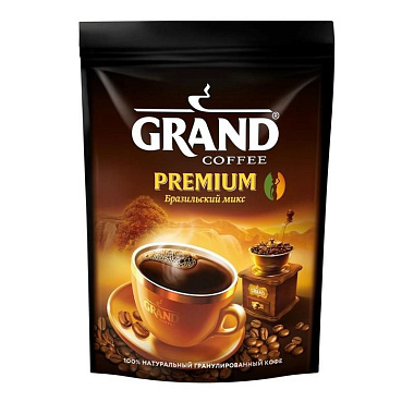 Кофе растворимый Гранд Премиум 75г