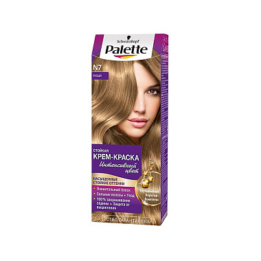 Стойкая крем-краска Palette 110мл N7(8-0) Русый