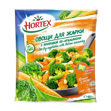 Овощи замороженные Hortex 400г