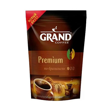 Кофе растворимый Grand Premium 150г