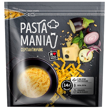 Макароны Pasta Mania серпантинчик 430г