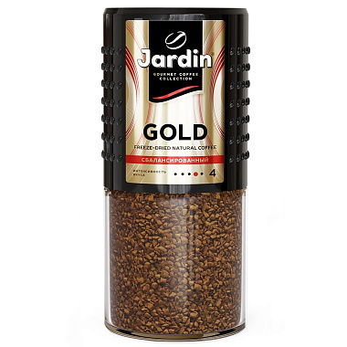 Кофе растворимый Jardin Gold 190г сублимированный