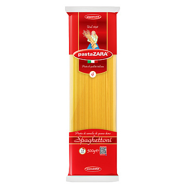Спагетти Pasta Zara 500г классические №4
