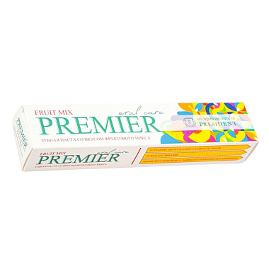 Зубная паста Premier Oral Care 75г фруктовый микс