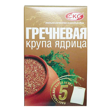 Крупа Гречка СКС 5x80г в варочных пакетах
