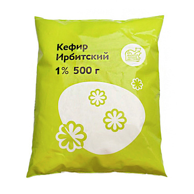 БЗМЖ Кефир Ирбитский 1% 500г