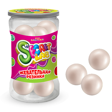 Жевательная резинка Secret Lab 71,5г со вкусом Фруктового мороженого