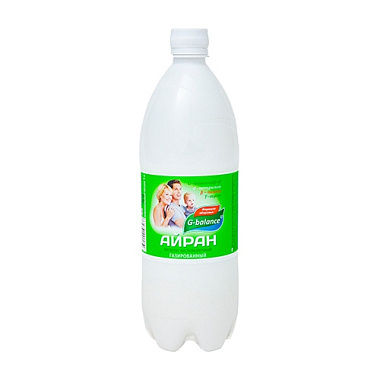 БЗМЖ Айран 1% 1л кисломолочный продукт
