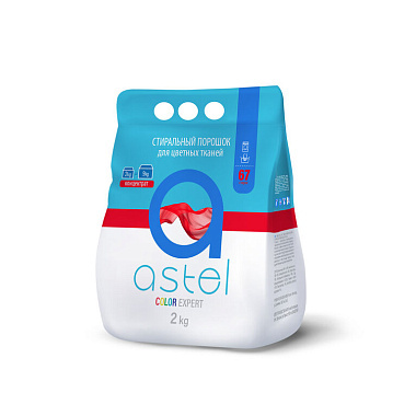 Стиральный порошок Astel 2кг для цветного белья