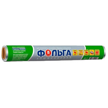 Фольга Саянская 8м x 29см стандарт