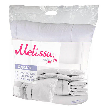 Одеяло 195x215см Melissa микрошелк