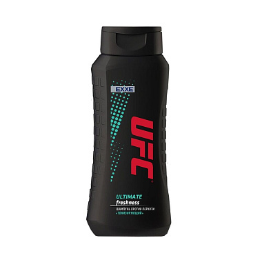 Шампунь для волос UFC&EXXE Ultimate freshness 400мл тонизирующий