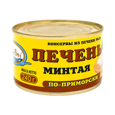 Печень минтая КлёВо По-Приморски 230г