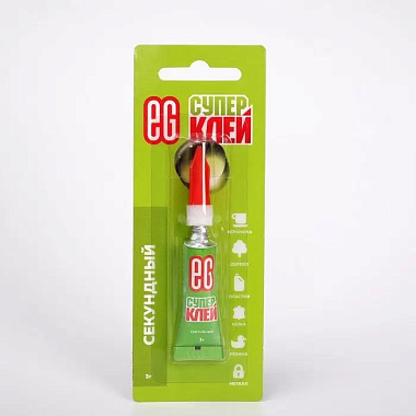 Супер клей Еврогарант 3г 12 шт