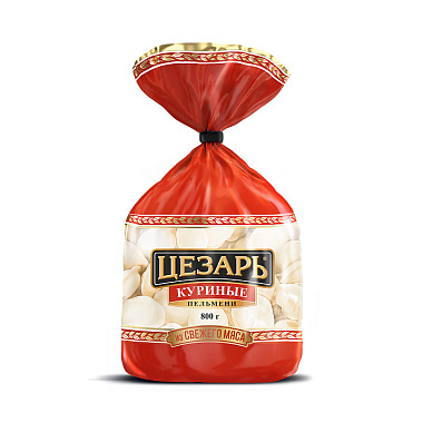 Пельмени Цезарь куриные 800г
