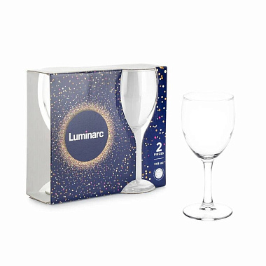 Бокал для вина Luminarc Элеганс 245мл 2шт