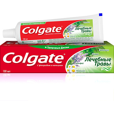 Зубная паста Colgate Лечебные травы 100мл