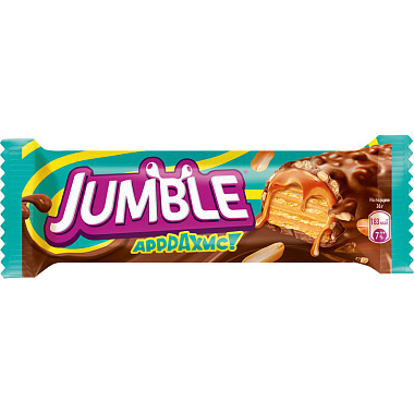Батончик шоколадный Jumble 36г Арахис