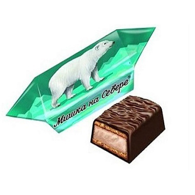 Конфеты Мишка на Севере Славянка 1кг