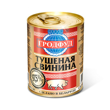 Свинина тушеная Гродфуд 338г