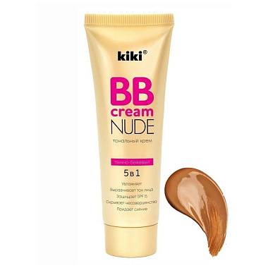 Тональный крем BB Kiki Nude тон 03 темно-бежевый