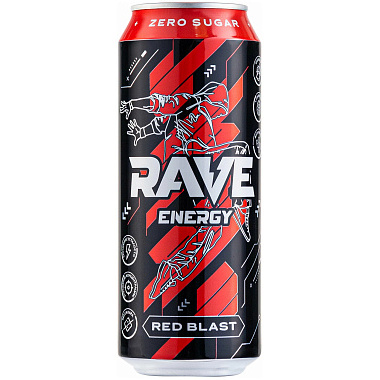 Напиток энергетический Rave Energy 0,5л