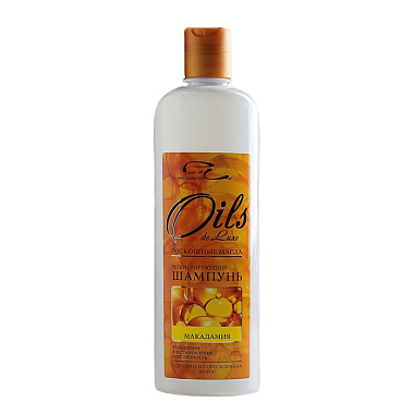 Шампунь Oils De Luxe 500мл Макадамия/Жожоба