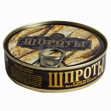 Шпроты Русский рыбный мир 160г ключ
