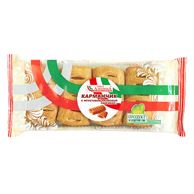 Печенье Карманчик с начинкой Абрикос 150г