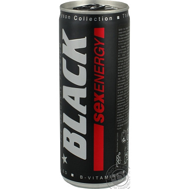Напиток энергетический Black 250мл Sex Energy