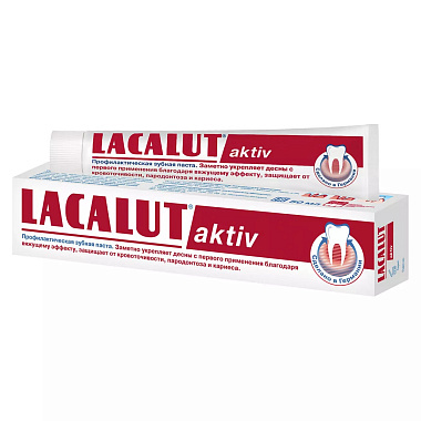 Зубная паста Lacalut Aktiv 50мл