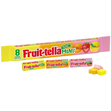 Конфеты жевательные Fruittella mini 88г мультипак