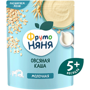 Каша молочная ФрутоНяня 200г овсяная