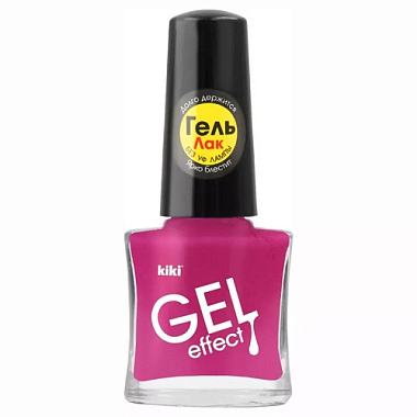 Лак для ногтей Kiki Gel Effect 6мл тон 024 розовый