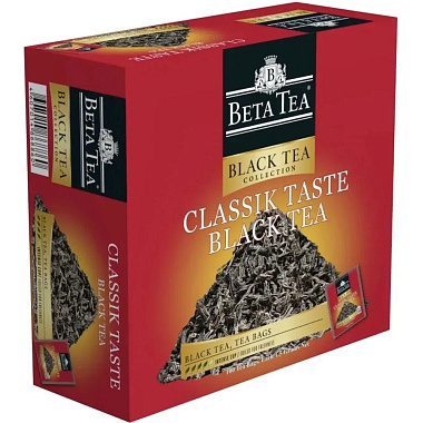 Чай черный Beta tea 100x1,5г Классический вкус