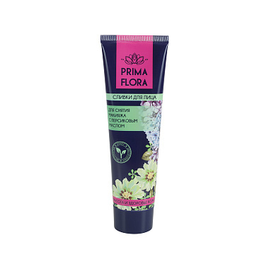 Сливки для лица Prima Flora для снятия макияжа с персиковым маслом 100г