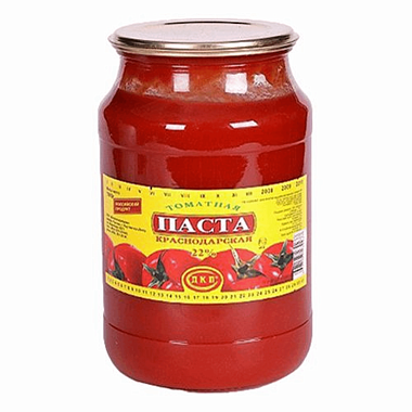 Томатная паста Краснодарская 1л Донконсервпром