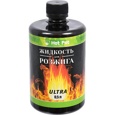 Жидкость для розжига Hot Pot Ultra 0,5л углеводородная