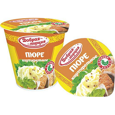 Картофельное пюре Добрая порция 40г с курицей