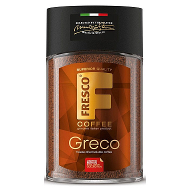 Кофе Фреско Греко растворимый сублимированный 95г
