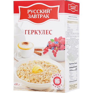 Крупа Геркулес Русский завтрак 400г
