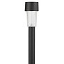 Садовый светильник ЭРА Sl-pl30 на солнечной батарее пластиковый черный 30 см