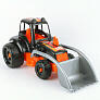 Трактор Darvish Snowplow снегоуборщик 34x19,5x20,5см